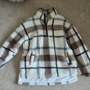 Dry Goods Quarter Zip Sherpa